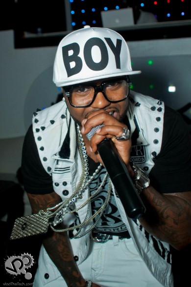 SWAZY RHYMES ON STAGE